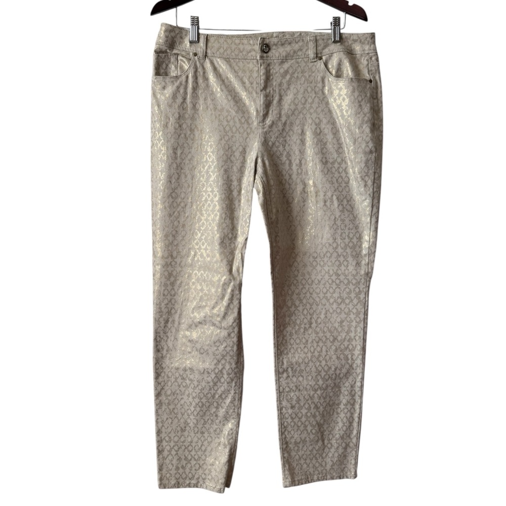 Chicos Size 10/12 Ankle Pant